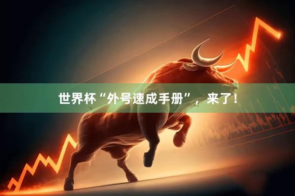 世界杯“外号速成手册”,来了!